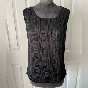 Vintage Closet Black Tank Top Size XL